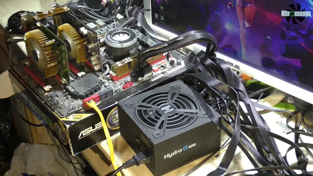 Две видеокарты 8600GT (Nvidia SLI) Nitroxsenys