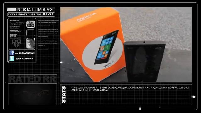 АК 47 против Nokia Lumia 920