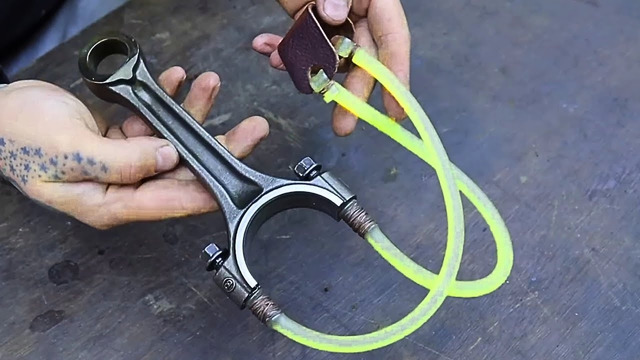 Man Crafts Amazing WEAPONS Using Old METAL PARTS | by @DiesInEveryFilm