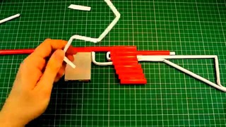 Как сделать бумажный М4 штурмовая винтовка, которая стреляет