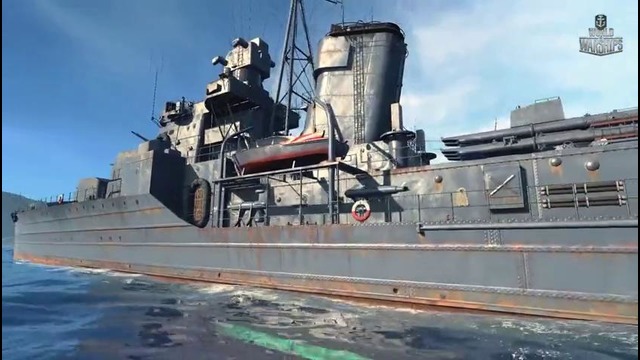 Новые корабли ветки СССР и России в World of Warships (HD)