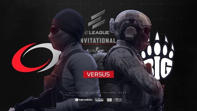 Map 1. compLexity vs BIG – ELEAGUE Invitational 2019 de overpass