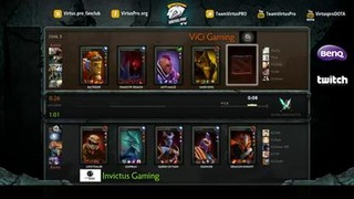 IG vs VG(Vici Gaming) game 1 Group Stage D2SL