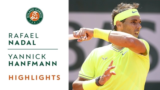 Roland Garros 2019 / 1-й круг / Надаль – Ханфманн