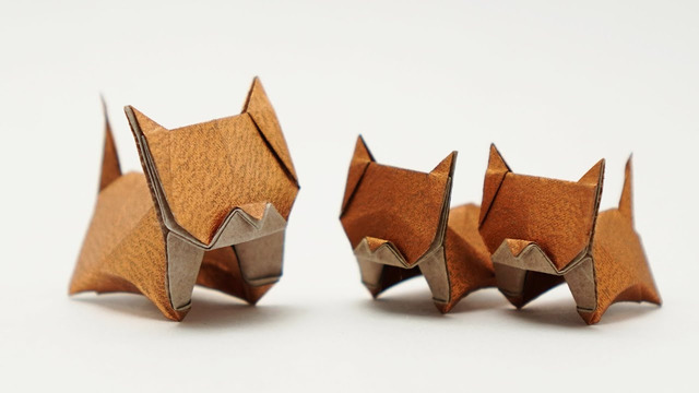 Origami Neko (cat) (Jo Nakashima) – remake