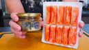 Беру скумбрию и крабовые палочки и идеальная закуска готова! Паштет из консервированной скумбрии
