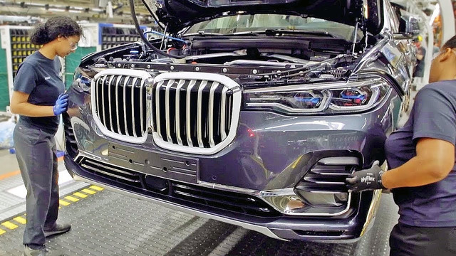 Как собирают BMW X7 на самом большом заводе