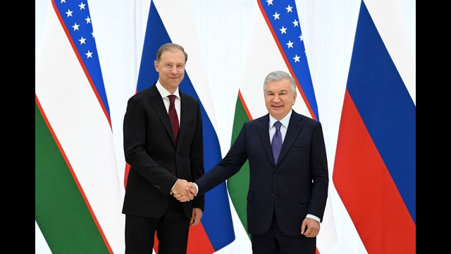 Shavkat Mirziyoyev Rossiya Hukumati Raisining birinchi oʻrinbosarini qabul qildi