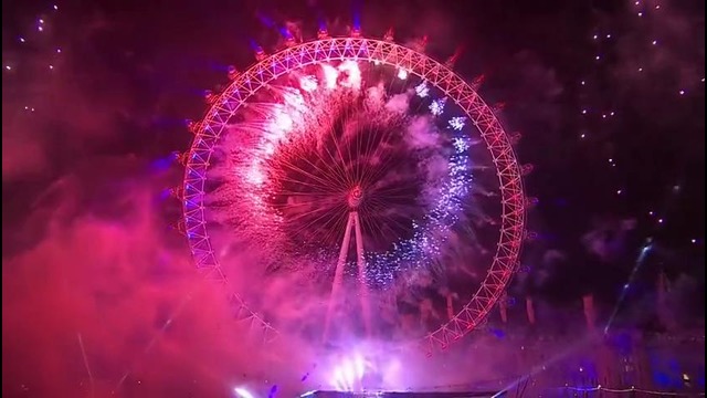 London Fireworks 2016 -2017 – New Year’s Eve Fireworks – BBC One