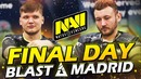 [Na’Vi CS GO] Финальный День BLAST Madrid. Фанаты NAVI Повсюду