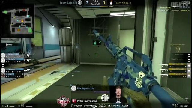 KINGUIN vs TSM – PGL Season 1 – map1 train (HQ)