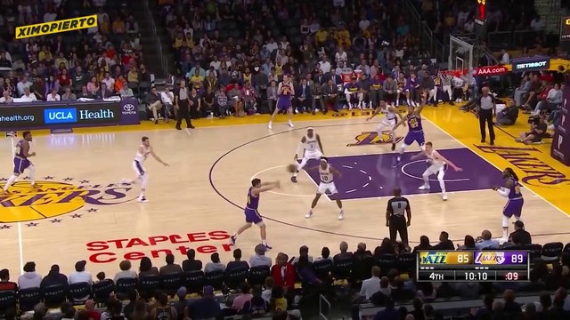 NBA 2019. Utah Jazz vs LA Lakers – April 7, 2019