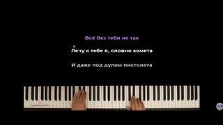 Jony – Комета ● караоке PIANO KARAOKE ● ᴴᴰ + НОТЫ & MIDI