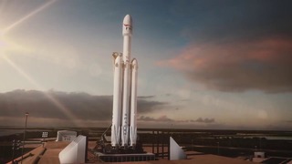 SpaceX опубликовала 3D-анимацию предстоящего запуска Falcon Heavy