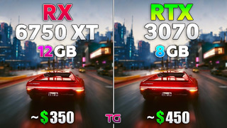 RTX 3070 vs RX 6750 XT – Test in 10 Games (2024)