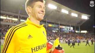 Steven Gerrard at LA