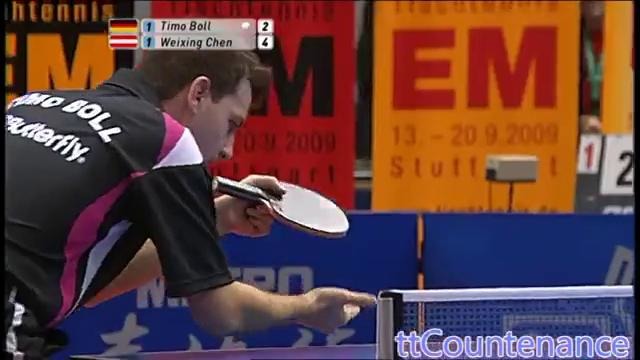 German Open- Timo Boll-Chen Weixing