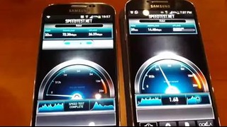 Samsung Galaxy S4 i9505 4G vs i9500 3G Internet Speed Test