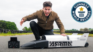 Fastest Jet Powered RC Car – Guinness World Records
