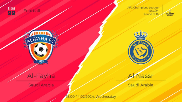 Аль-Фейха – Аль-Наср | Лига чемпионов АФК 2023/24 | 1/8 финала | Первый матч | Обзор матча