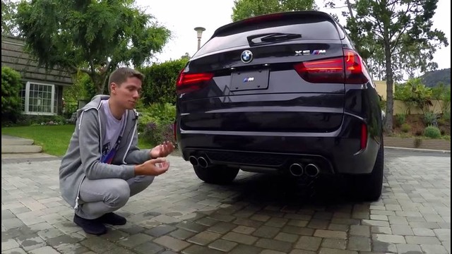 BMW X5M F85: тест-драйв и заезд с Tesla Model S