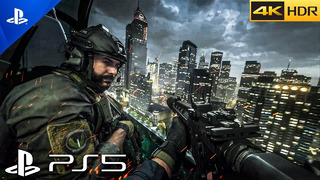 (PS5) АТАКА ЧИКАГО | Захватывающий реалистичный геймплей ULTRA Graphics [4K 60FPS HDR] Call of Duty