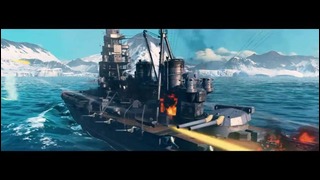 Геймплей World of Warships. Первый взгляд