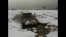 Джип во льду и грязи
