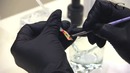 Осенний дизайн ногтей в маркерной технике от Натальи Голох