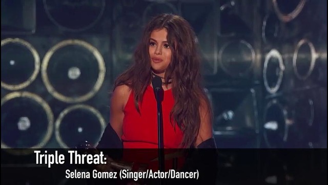 Selena Gomez Wins the Triple Threat 2016