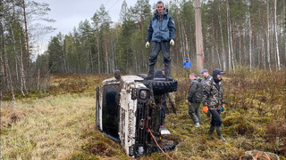 OffroadSPB. Разорвали Ниву! Сломали полуось на Defender, решили «сократить» по ЛЭП