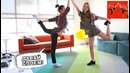 Саша Спилберг – Сумасшедший YOGA CHALLENGE с Meg Deangelis ׃D