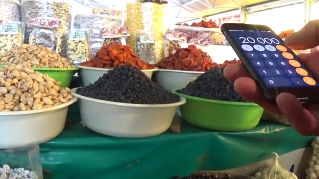 Обзор продуктового рынка в Сиргелях Узбекистан