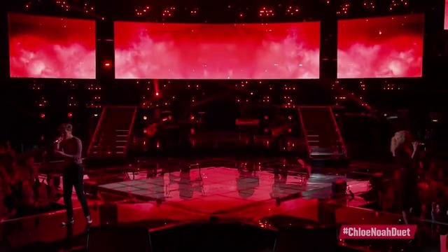 The Voice 2017 Chloe Kohanski & Noah Mac – Semifinals – Wicked Game