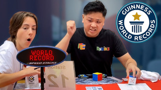 Fastest 3x3x3 Cube Solve EVER! – Guinness World Records
