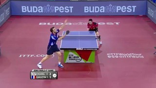 Hungarian Open 2016 Highlights- CHUANG Chih-Yuan vs GAUZY Simon (1-2)