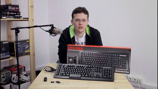 Хороший выбор. SteelSeries Apex m800 – клавиатура с характером
