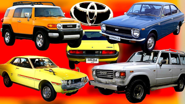 ИСТОРИЯ TOYOTA, модельный ряд автомобилей тойота за всю историю компании. Как развивалась Тойота