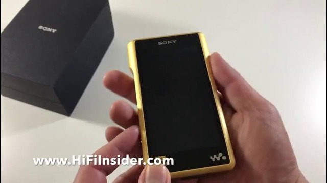 Sony Signature Series GOLD Walkman – NW-WM1Z