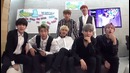 BTS reaction on Music Core with GOT7 & SHINee Interaction