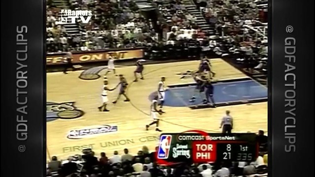 Throwback: 2001 Playoffs. Allen Iverson vs Vince Carter Duel Highlights (Game5)