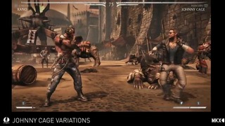Mortal Kombat X – Рассмотрение 3 вариаций Джонни Кейджа