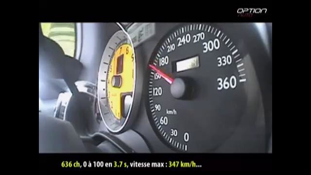 Разгон Ferrari F430 с 0 до 250 км-час. Вот это скорость