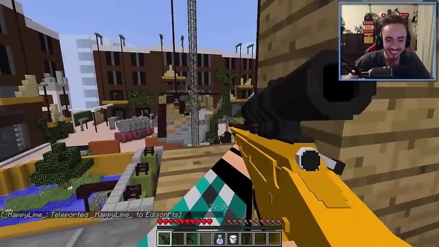 Новый майнкрафт! секретный снайпер нашёл тайное оружиеи убил армию хейтеров