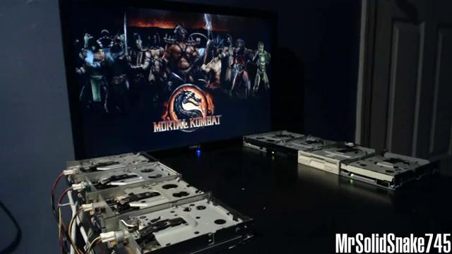 Mortal Kombat на флопи