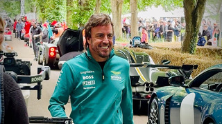 Fernando Alonso Driving $2M Aston Martin Valiant V12 Manual Hypercar