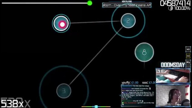Osu! – yambabom – Over my head (Insane AR10) SS