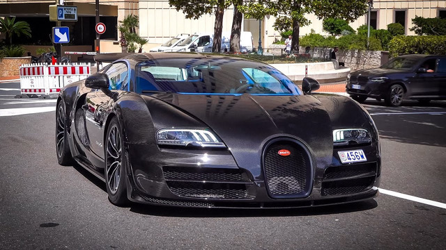 Supercars in Monaco – #CSATW608 Bugatti Veyron SS, 599 GTO, AMG GT Black Series, Aventador SVJ, DB12