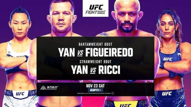 UFC Fight Night 248: Петр Ян – Дейвисон Фигейреду (ОСНОВНОЙ КАРД) 23.11.2024 | Yan vs. Figueiredo