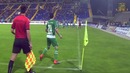 Чумовой голасо прямым ударом с углового